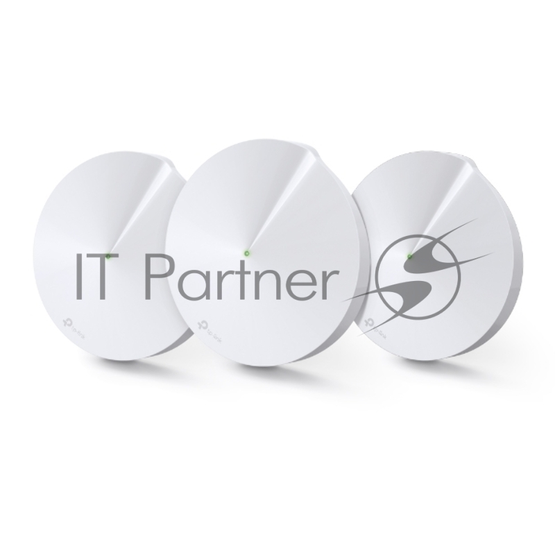 Роутер беспроводной TP-Link DECO M9 PLUS (DECO M9 PLUS(3-PACK)) AC2200 10/100/1000BASE-TX (упак.:3шт)