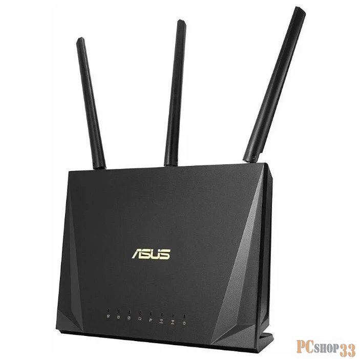 Роутер беспроводной Asus RT-AC85P AC2400 10/100/1000BASE-TX черный