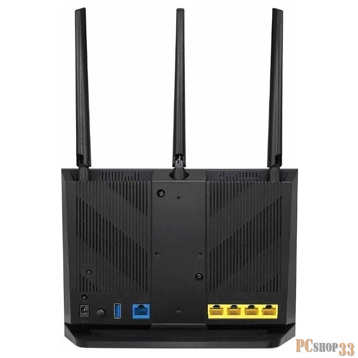 Роутер беспроводной Asus RT-AC85P AC2400 10/100/1000BASE-TX черный