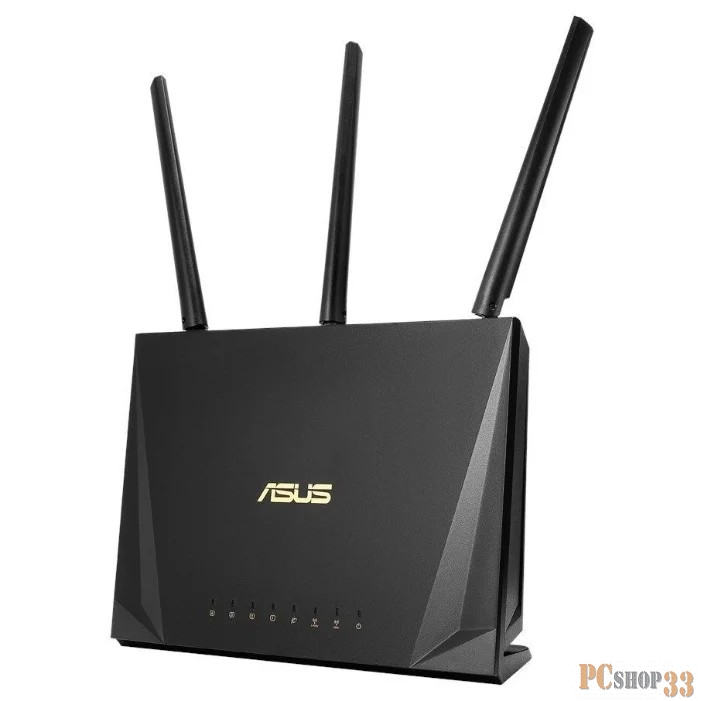Роутер беспроводной Asus RT-AC65P AC1750 10/100/1000BASE-TX черный