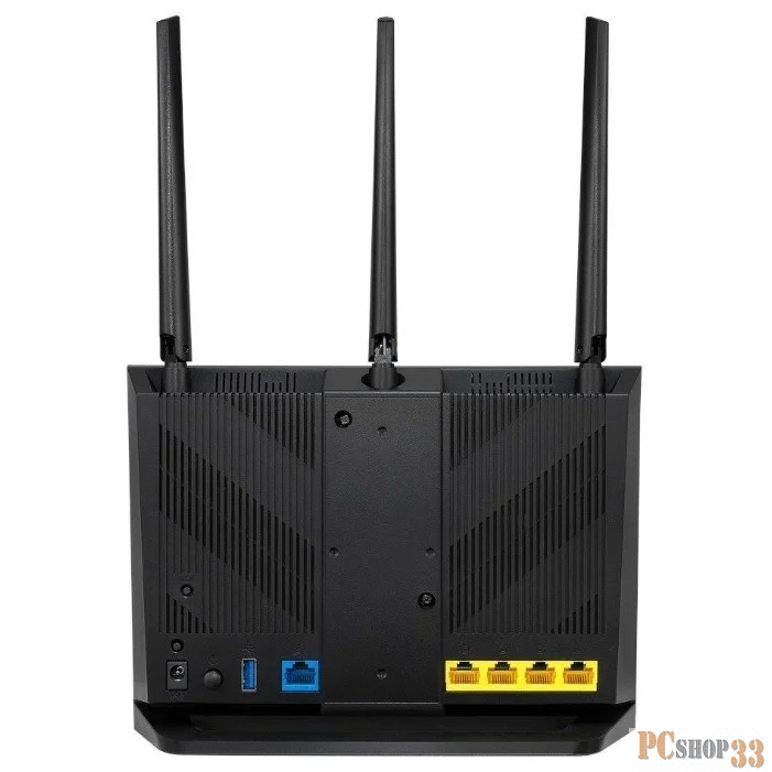 Роутер беспроводной Asus RT-AC65P AC1750 10/100/1000BASE-TX черный