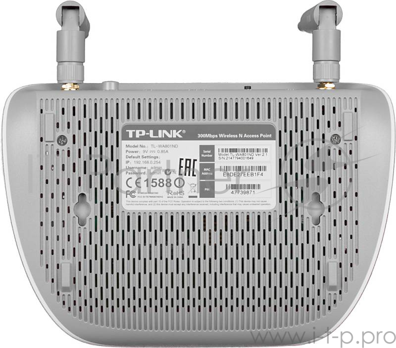 Точка доступа TP-Link SOHO TL-WA801ND 300M Wireless Access Point