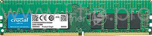 Модуль памяти Crucial DDR4 DIMM 16Gb CT16G4RFS4266 {PC4-21300, 2666MHz, ECC Reg, CL19}