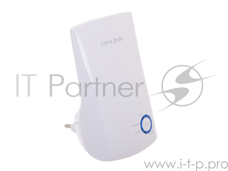 Сетевое оборудование TP-Link TL-WA854RE 300Mbps Wireless N Wall Plugged Range Extender, Atheros, 2T2R, 2.4GHz, 802.11n/g/b, Ranger Extender button, Range extender mode, with internal Antennas,without Ethernet Port