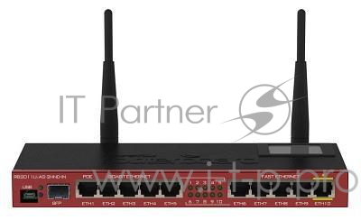 Сетевое оборудование MikroTik RB2011UiAS-2HnD-IN RouterBOARD with indoor case and power supply