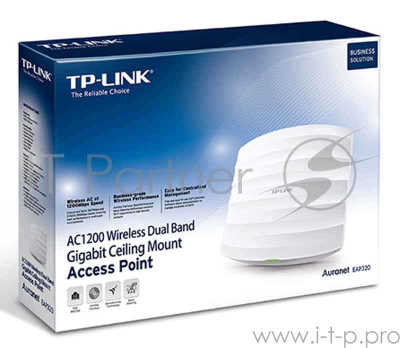 Точка доступа TP-Link SMB EAP320 1000BASE-T белый