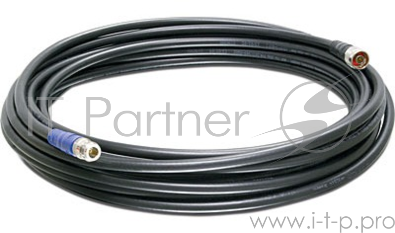 Сетевое оборудование TRENDNet TEW-L412 Кабель для соед. штырькового разъема LMR400 типа N с гнездовым типа N (12 метров)