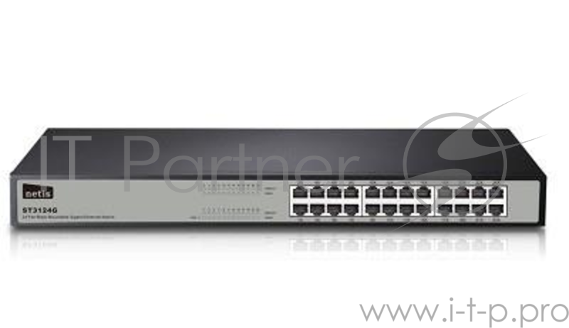 Коммутатор Netis ST3124G неуправляемый 19U 24x10/100/1000BASE-T