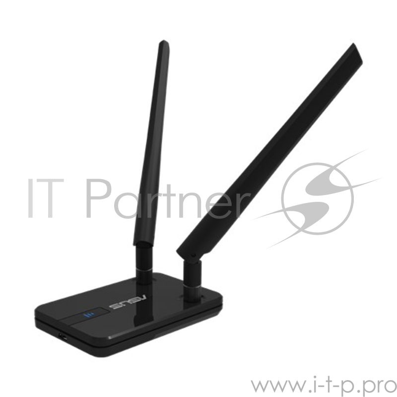 Сетевое оборудование ASUS USB-N14 USB2.0 802.11n 300Mbps 5dBx2 Antenna