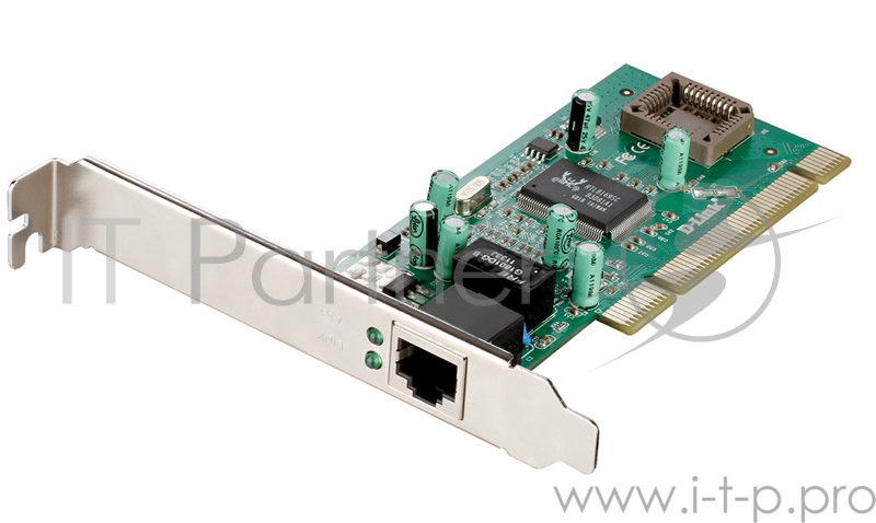 Сетевой адаптер D-Link DGE-530T/10/D2C Сетевой PCI-адаптер с 1 портом 10/100/1000Base-T (10шт. в коробке с одинм комплектом драйверов)