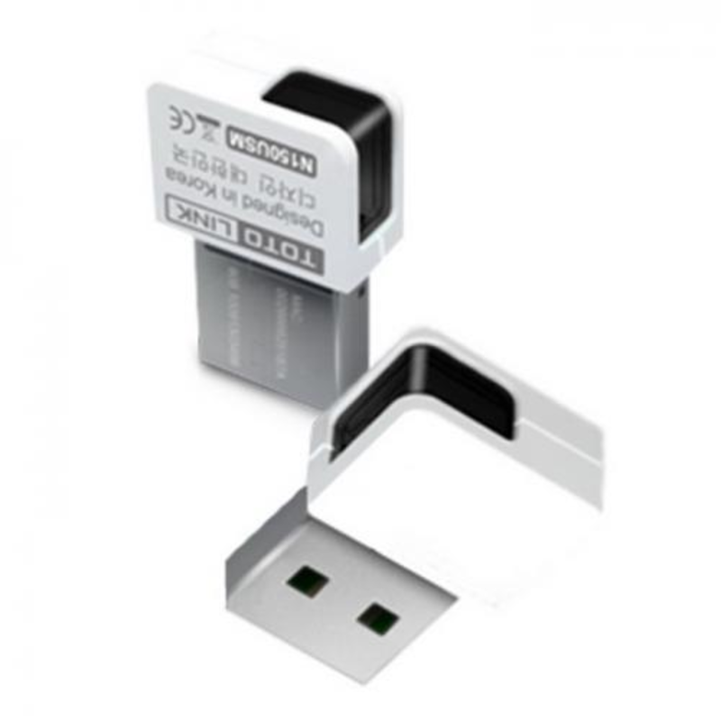 Сетевое оборудование TOTOLINK N150USM Беспроводной нано USB2.0 адаптер 150Мбит/с стандарта N c кнопкой QSS(Realtec)