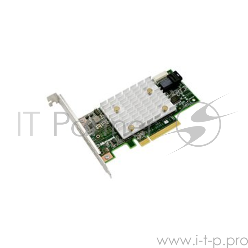 Сетевой адаптер Microsemi Adaptec HBA 1100-4i Single, 2293400-R, 12 Gbps PCIe Gen3 SAS/SATA HBA adapter with 4 internal native ports and LP/MD2 form factor, One internal mini SAS HD (SFF-8643)