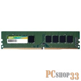 Модуль памяти Silicon Power DDR4 DIMM 4GB SP004GBLFU240N02 {PC4-19200, 2400MHz}