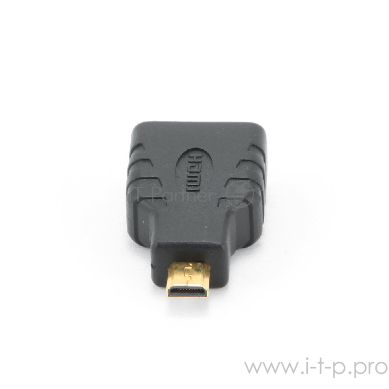 Переходник Gembird Переходник HDMI-microHDMI 19F/19M, золотые разъемы, пакет A-HDMI-FD