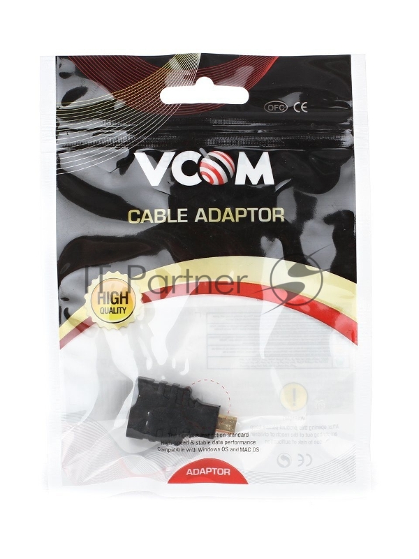 Переходник VCOM CA325 Переходник HDMI-19F/Micro-HDMI-19M