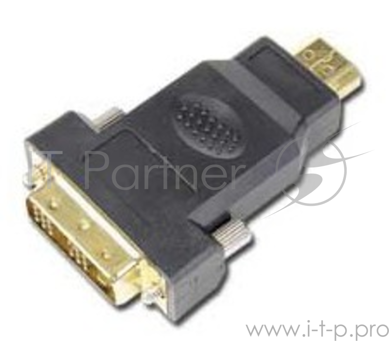 Переходник Gembird Переходник HDMI-DVI 19M/19M(папа-папа), золотые разъемы A-HDMI-DVI-1