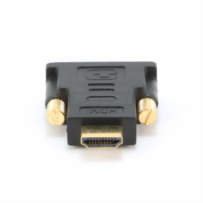 Переходник Gembird Переходник HDMI-DVI 19M/19M(папа-папа), золотые разъемы A-HDMI-DVI-1
