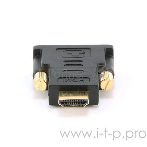 Переходник Gembird Переходник HDMI-DVI 19M/19M(папа-папа), золотые разъемы A-HDMI-DVI-1