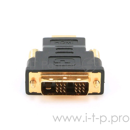 Переходник Gembird Переходник HDMI-DVI 19M/19M(папа-папа), золотые разъемы A-HDMI-DVI-1