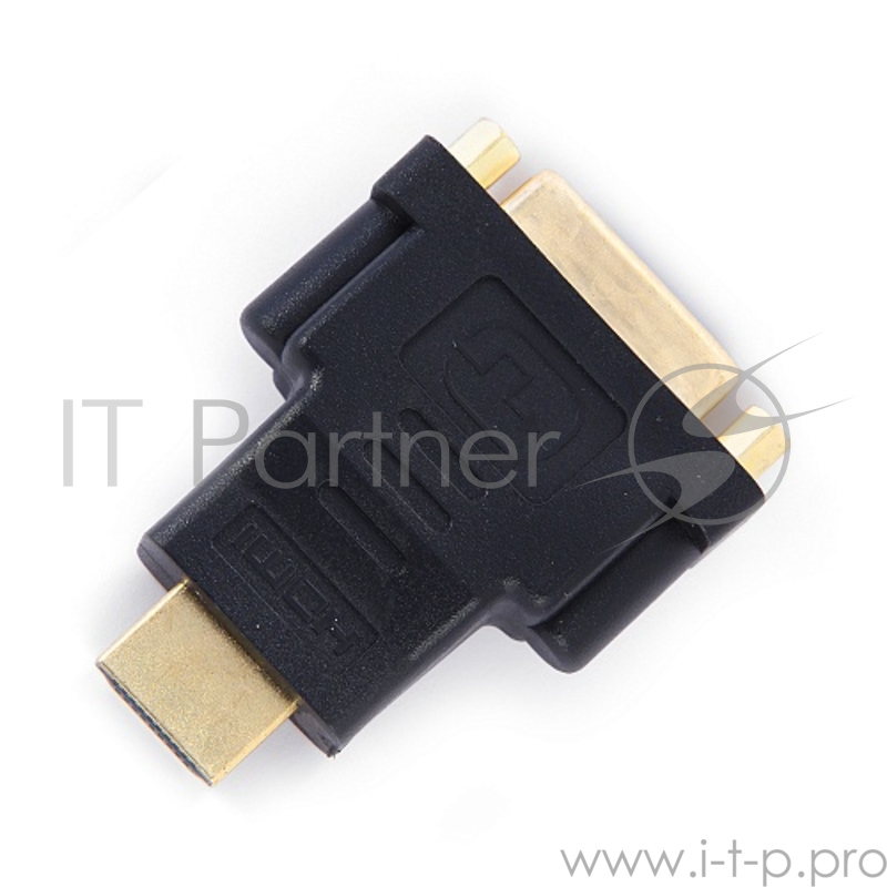Переходник Gembird Переходник HDMI-DVI , 19M/25F, золотые разъемы, пакет(A-HDMI-DVI-3)