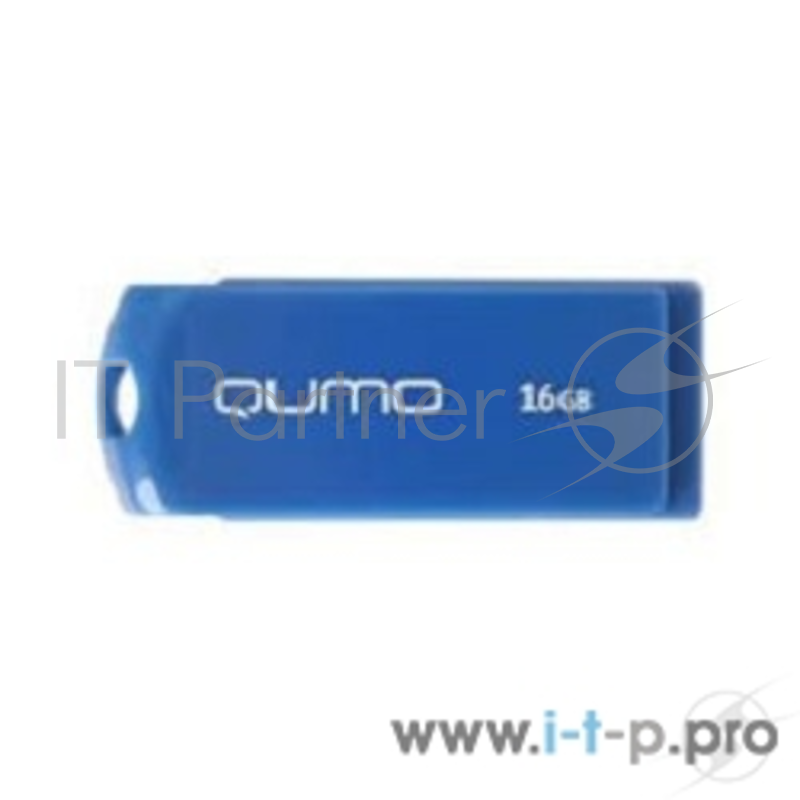 Носитель информации USB 2.0 QUMO 16GB Twist Cobalt QM16GUD-TW-Cobalt
