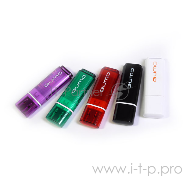 Носитель информации USB 2.0 QUMO 16GB Optiva 01 Green QM16GUD-OP1-green