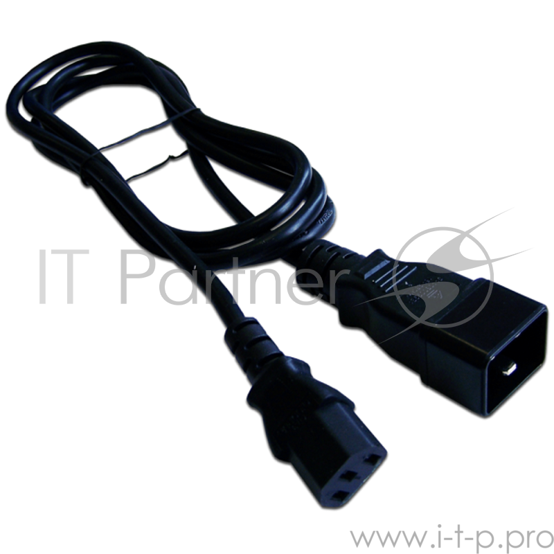 Шнур питания С13-C20, 3х0.75, 220В, 10А, 0.5 метра