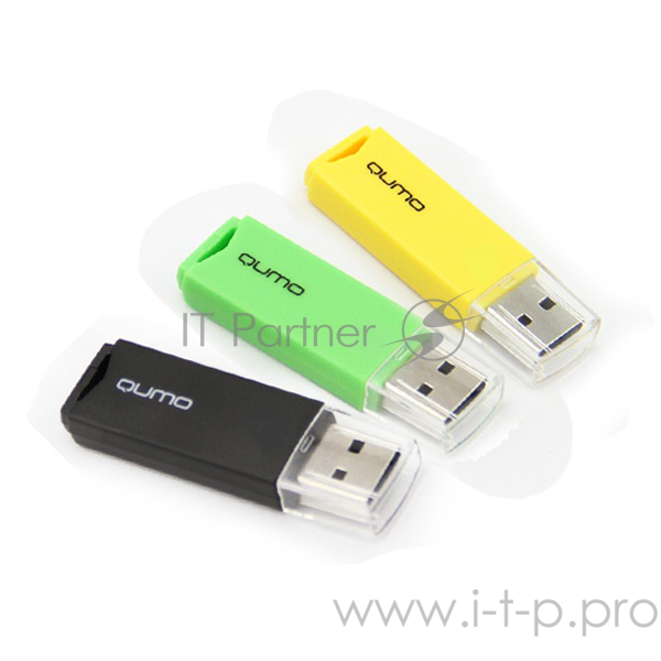 Носитель информации USB 2.0 QUMO 32GB Tropic Green QM32GUD-TRP-Green