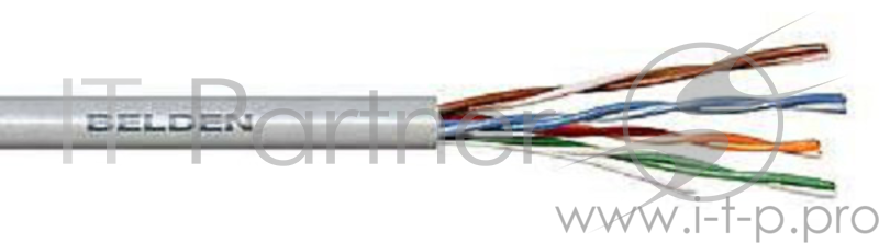 Кабель информационный Belden 1583E.00U305 кат.5е U/UTP не экранированный 4X2X24AWG PVC, бескислородная медь(CU) 305м серый