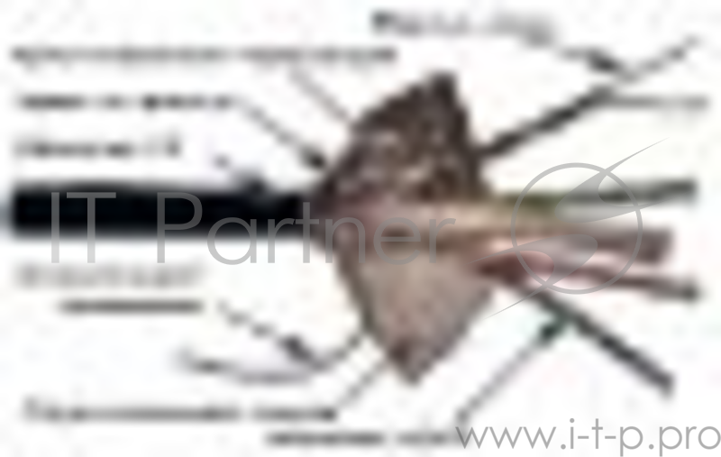 Кабель информационный Lanmaster LAN-6EFTP-OUT кат.6 F/UTP общий экран 4X2X23AWG PE внешний 305м черный