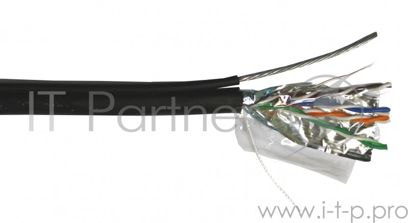 Кабель TWT FTP, 2 пары, Кат.5е, для внешней прокладки, 305 м