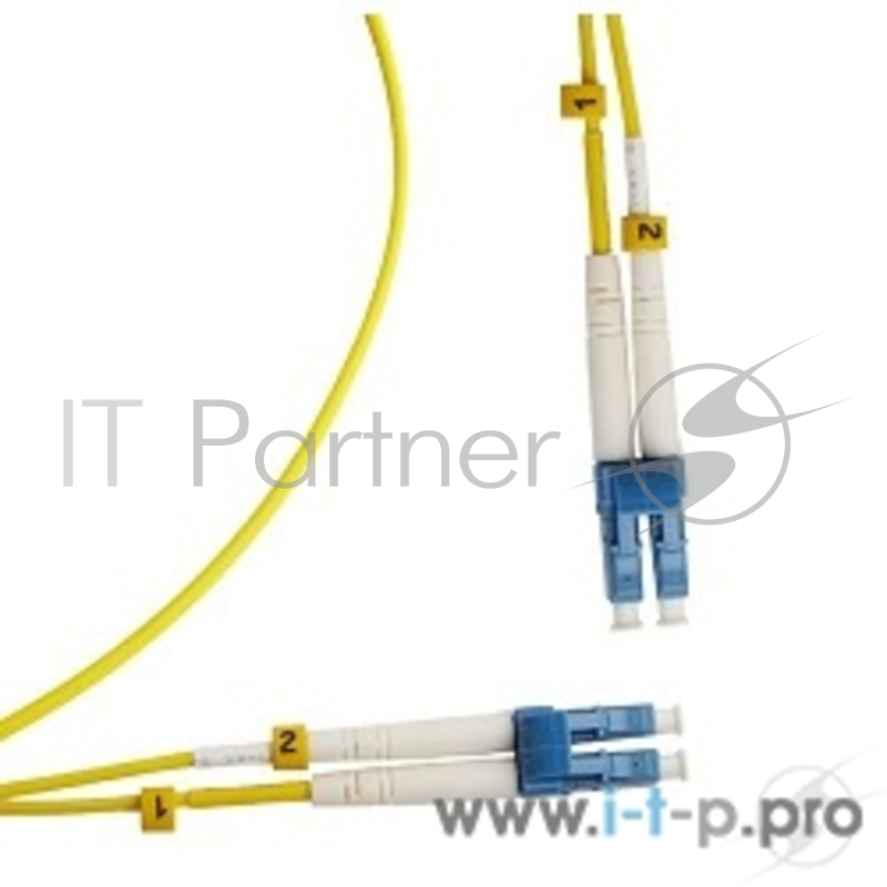 Патч-корд Hyperline FC-9-LC-LC-UPC-2M/FC-D2-9LC/UR Патч-корд волоконно-оптический (шнур) SM 9/125 (OS2), LC/UPC-LC/UPC, duplex, LSZH, 2 м