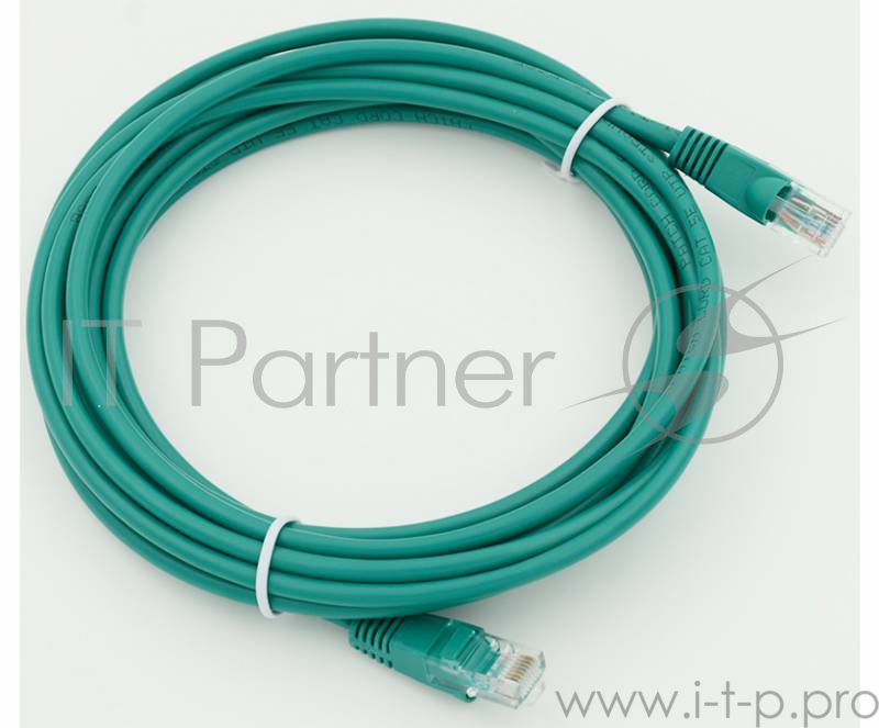 Сетевое оборудование Patchcord molded 5E Copper 5m green