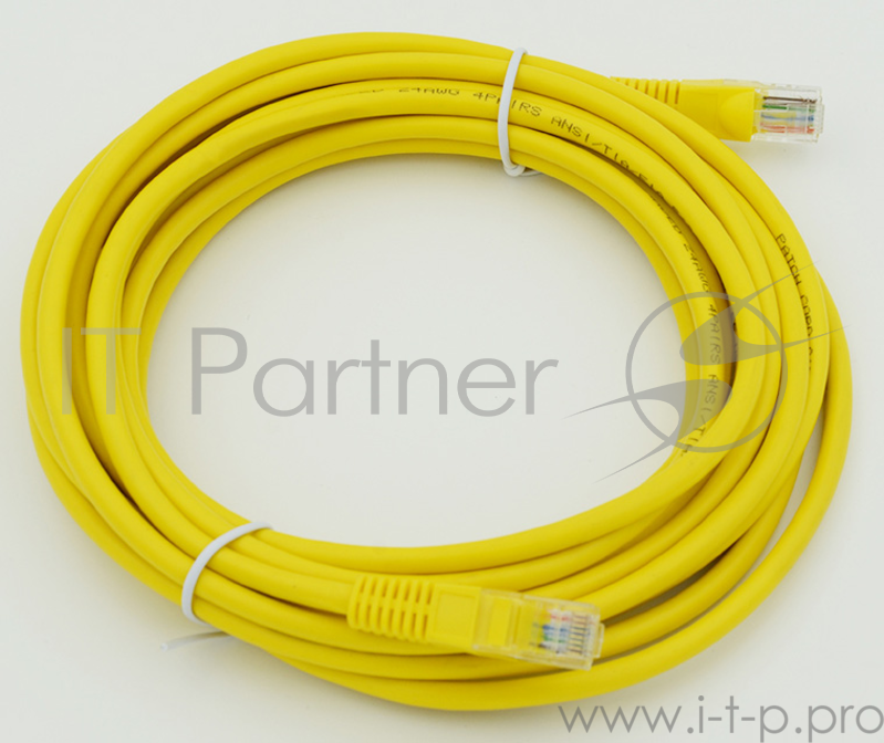 Сетевое оборудование Patchcord molded 5E Copper 5m yellow