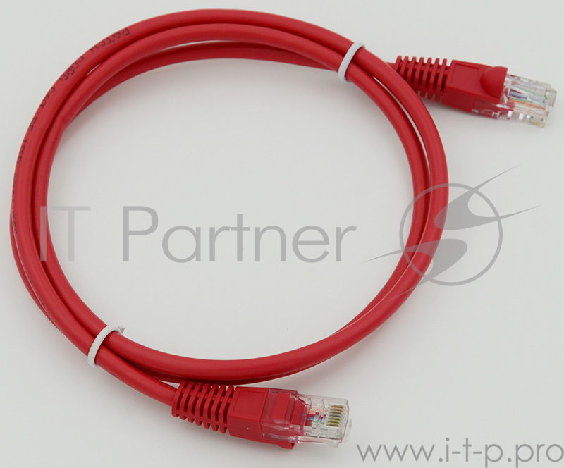 Сетевое оборудование Patchcord molded 5E Copper 1m Red