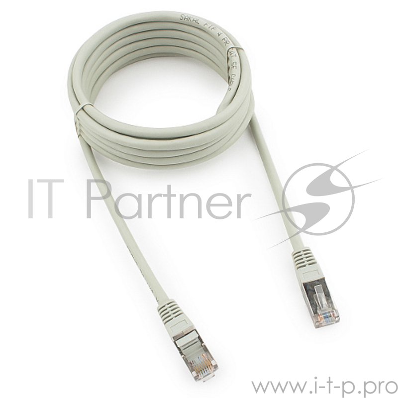 Патч-корд FTP Gembird PP22e-3m кат.5e, 3м, литой, многожильный