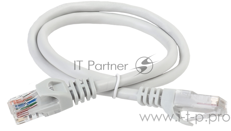 Коммутационный шнур (патч-корд), кат.6 UTP, LSZH, 3м, серый Коммутационный шнур (патч-корд), кат.6 UTP, LSZH, 3м, серый