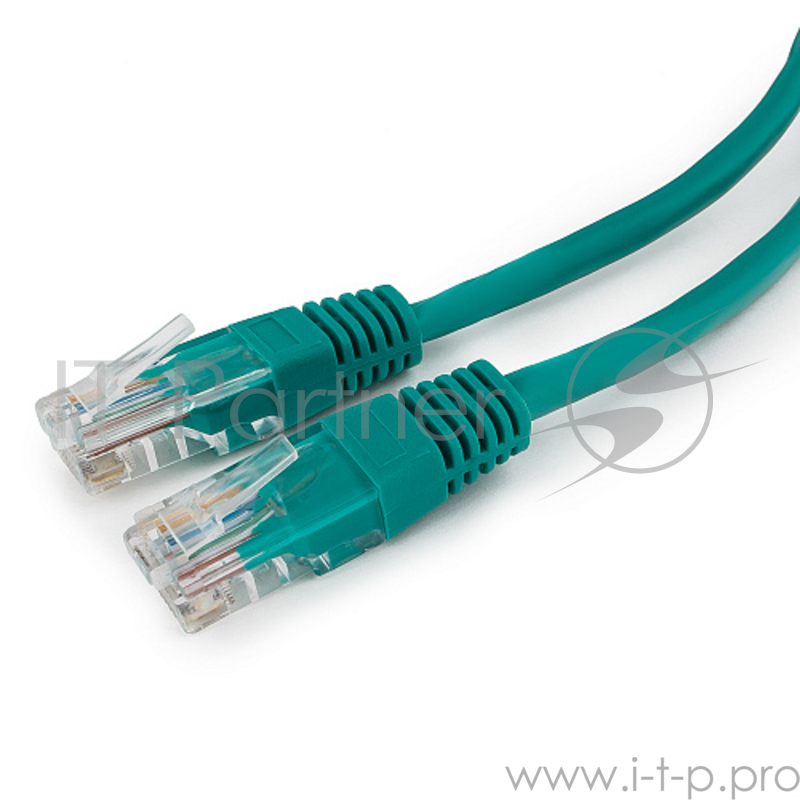 Патч-корд UTP Gembird кат.5e, 1.5м, литой, многожильный (зеленый)