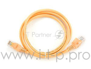 Патч-корд FTP Gembird PP22-2M/O кат. 5e, 2м, литой, многожил. (оранжевый)