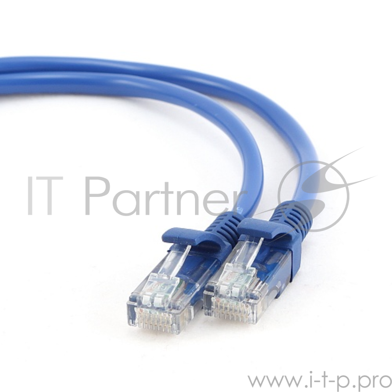 Патч-корд FTP Gembird PP22e-2m кат.5e, 2м, литой, синий, многожильный