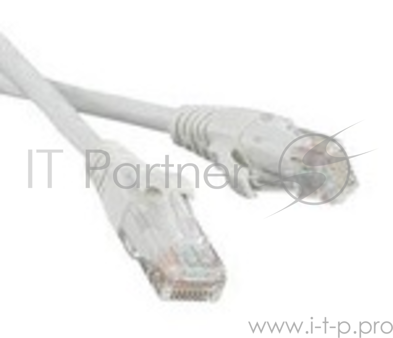 Патч-корд LANMASTER LSZH UTP кат.5e, 1.0 м, серый