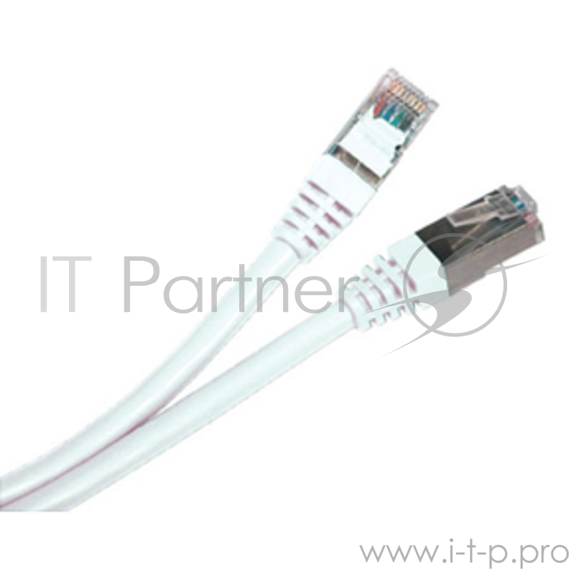 Патч-корд LANMASTER LSZH UTP кат.5e, 1.0 м, белый
