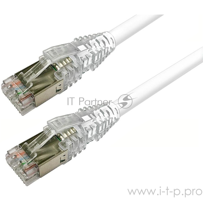 Коммутационный шнур FTP, белый, 3 метра Patchcord, Cat.5E, FTP, LSZH, white, 3.0m