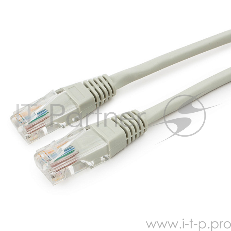 Патч-корд медный UTP Cablexpert PP10-3M кат.5, 3м, литой, многожильный (серый)