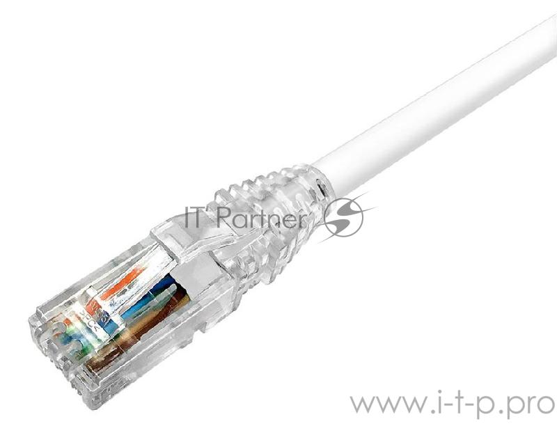 Патч-корд CAT6 UTP LSZH 1.0м белый NPC CAT 6, UTP, LSZH, WT, 1.0m