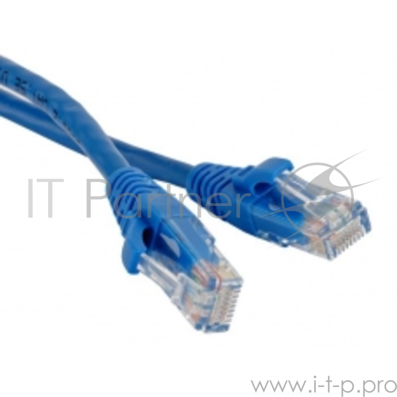 Патч-корд LANMASTER LSZH UTP кат.5e, 10 м, синий