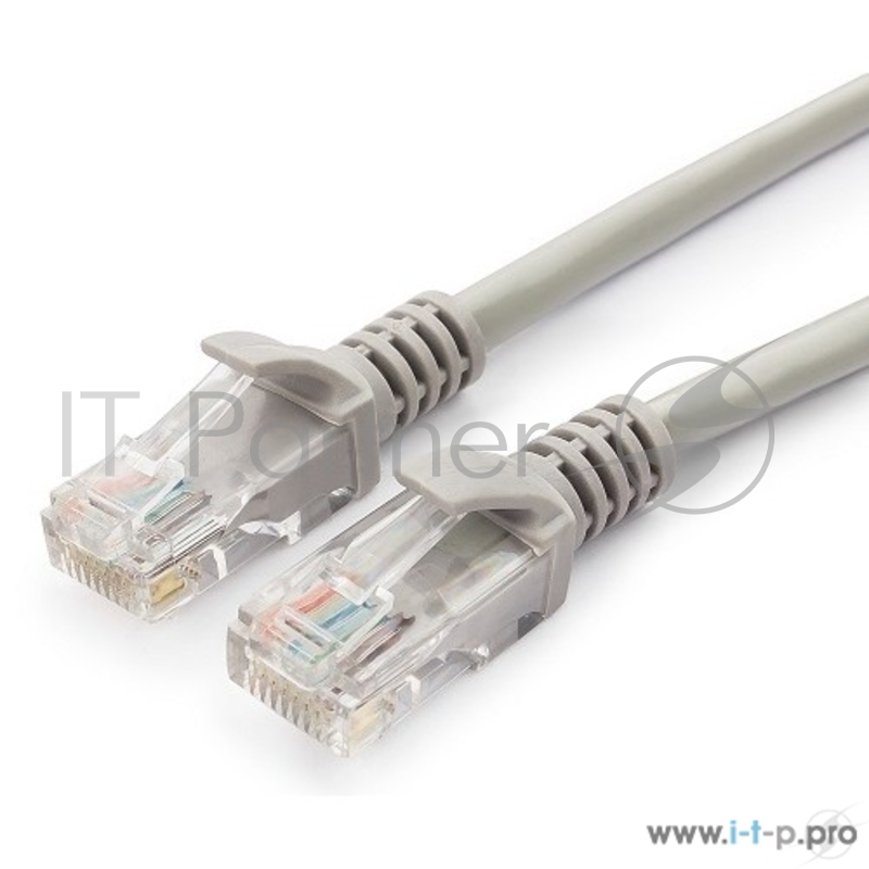 Патч-корд медный UTP Cablexpert PP10-5M кат.5, 5м, литой, многожильный (серый)