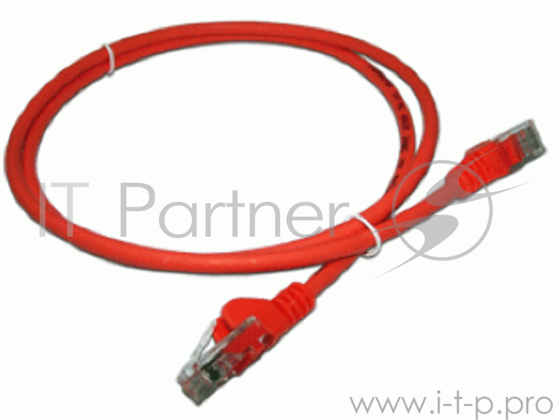 Патч-корд LANMASTER LSZH UTP кат.5Е, с заливными колпачками, 10.0 м, оранжевый