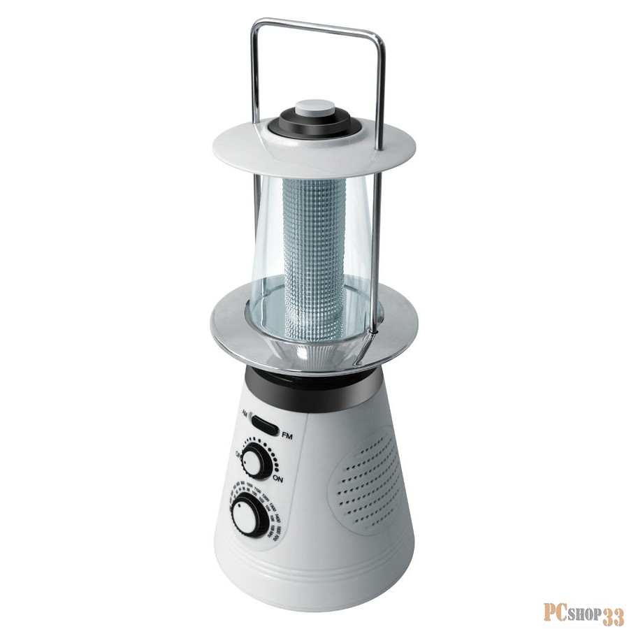 Радиоприемник Радиоприемник портативный Hyundai H-RLC160 белый/черный