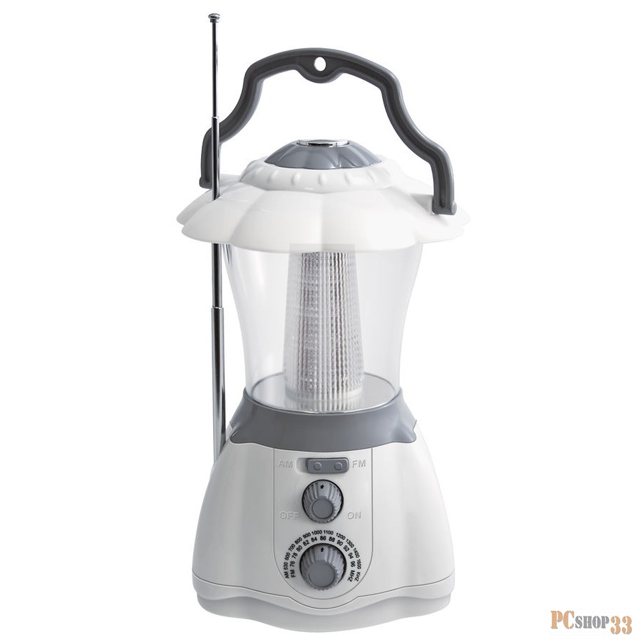 Радиоприемник Радиоприемник портативный Hyundai H-RLC130 белый/серый